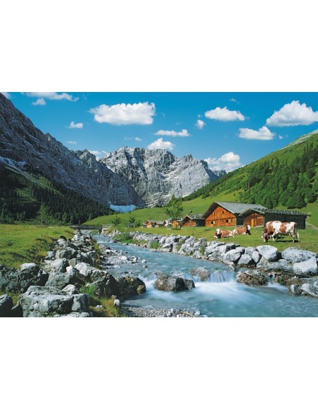 Ravensburger Karwendelgebergte, Oostenrijk Puzzle 1000 pz Landscape