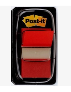 3M I680-1 etichetta autoadesiva Rettangolo Rimovibile Rosso 50 pz