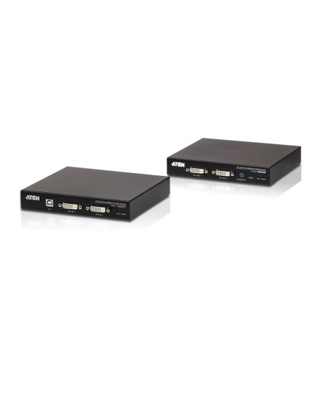 ATEN Extender KVM USB DVI Dual View HDBaseT™ 2.0 (1920 x 1200 a 100 m)