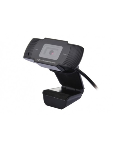Conceptronic AMDIS 720P HD webcam 1280 x 720 Pixel USB 2.0 Nero