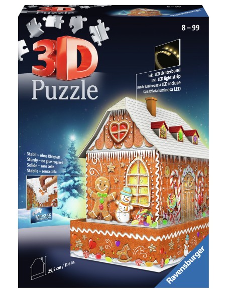 Ravensburger GINGERBREAD HOUSE Puzzle 3D