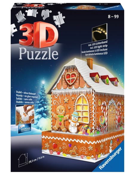 Ravensburger GINGERBREAD HOUSE Puzzle 3D