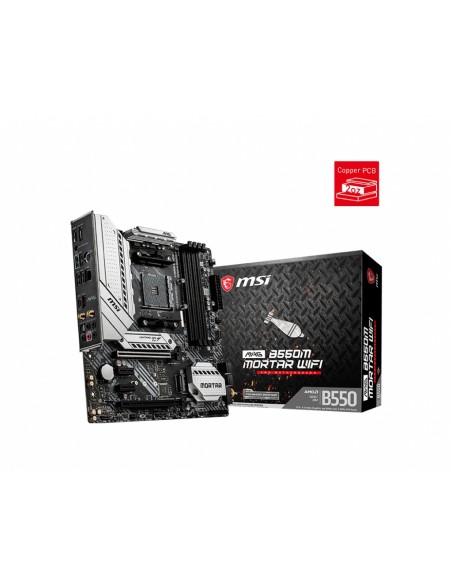 MSI MAG B550M MORTAR WIFI AMD B550 Socket AM4 micro ATX
