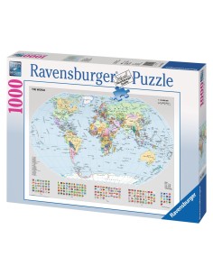 Ravensburger Political World Map Puzzle 1000 pz Mappe 2