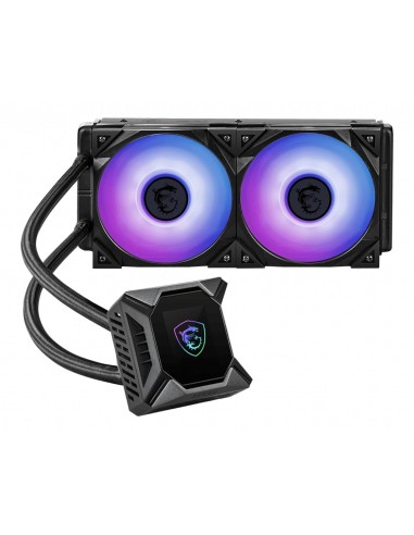 MSI MPG CORELIQUID K240 sistema di raffreddamento per computer Processore Raffreddatore di liquidi tutto in uno Nero 1 pz