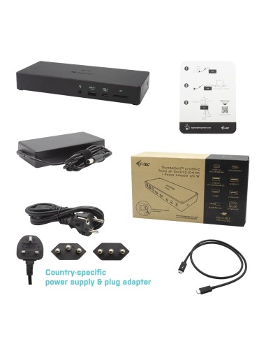 i-tec Thunderbolt 3 3x Display Docking Station + Power Delivery 96W
