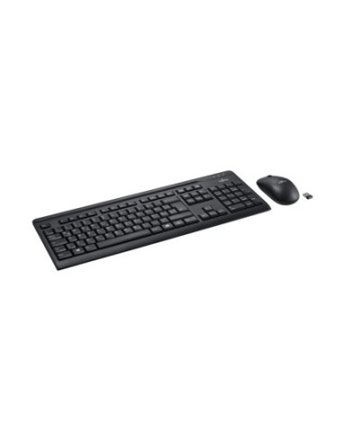 Fujitsu Wireless Keyboard Set LX410 tastiera Mouse incluso RF Wireless QWERTY Italiano Nero