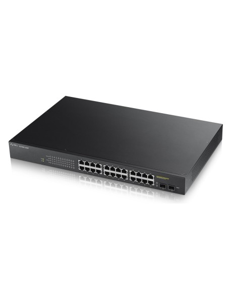 Zyxel GS1900-24HP Gestito L2 Gigabit Ethernet (10 100 1000) Supporto Power over Ethernet (PoE) Nero