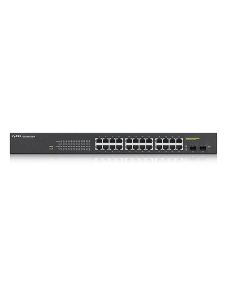 Zyxel GS1900-24HP Gestito L2 Gigabit Ethernet (10 100 1000) Supporto Power over Ethernet (PoE) Nero