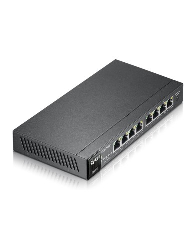 Zyxel GS1100-8HP Non gestito Supporto Power over Ethernet (PoE) Nero