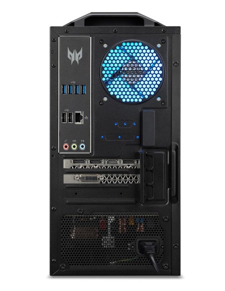Acer Predator PO3-620 i7-10700 Desktop Intel® Core™ i7 16 GB DDR4-SDRAM 1024 GB SSD Windows 10 Home PC Nero