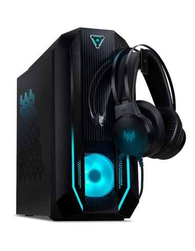 Acer Predator PO3-620 i7-10700 Desktop Intel® Core™ i7 16 GB DDR4-SDRAM 1024 GB SSD Windows 10 Home PC Nero