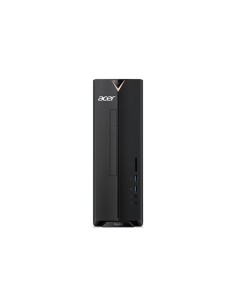 Acer Aspire XC-830 J4025 Desktop Intel Celeron J 4 GB DDR4-SDRAM 256 GB SSD Windows 10 Home PC Nero