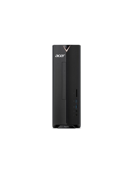 Acer Aspire XC-830 J4025 Desktop Intel Celeron J 4 GB DDR4-SDRAM 256 GB SSD Windows 10 Home PC Nero
