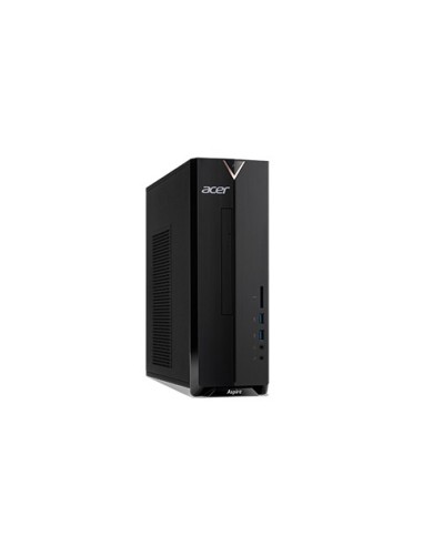 Acer Aspire XC-830 J4025 Desktop Intel Celeron J 4 GB DDR4-SDRAM 256 GB SSD Windows 10 Home PC Nero