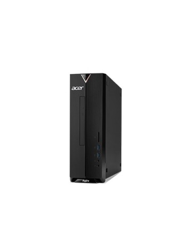 Acer Aspire XC-830 J4025 Desktop Intel Celeron J 4 GB DDR4-SDRAM 256 GB SSD Windows 10 Home PC Nero