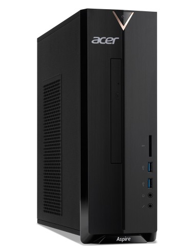 Acer Aspire XC-830 J4005 Desktop Intel® Celeron® 8 GB DDR4-SDRAM 256 GB SSD Windows 10 Home PC Nero