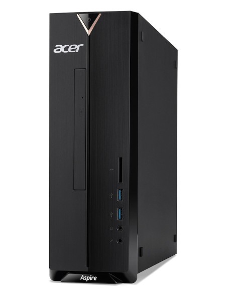 Acer Aspire XC-830 J4005 Desktop Intel® Celeron® 8 GB DDR4-SDRAM 256 GB SSD Windows 10 Home PC Nero