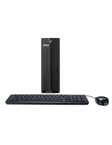 Acer Aspire XC-830 J4005 Desktop Intel® Celeron® 8 GB DDR4-SDRAM 256 GB SSD Windows 10 Home PC Nero
