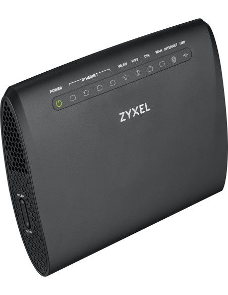 Zyxel VMG3312-T20A router wireless Gigabit Ethernet Banda singola (2.4 GHz) 3G Nero