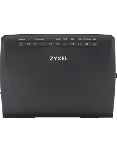 Zyxel VMG3312-T20A router wireless Gigabit Ethernet Banda singola (2.4 GHz) 3G Nero
