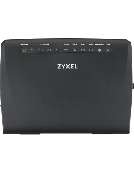 Zyxel VMG3312-T20A router wireless Gigabit Ethernet Banda singola (2.4 GHz) 3G Nero