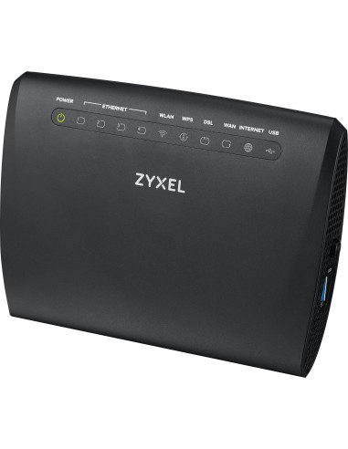 Zyxel VMG3312-T20A router wireless Gigabit Ethernet Banda singola (2.4 GHz) 3G Nero