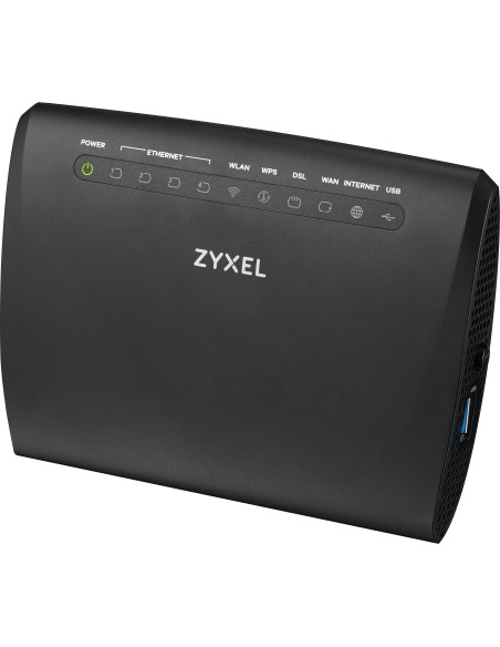 Zyxel VMG3312-T20A router wireless Gigabit Ethernet Banda singola (2.4 GHz) 3G Nero