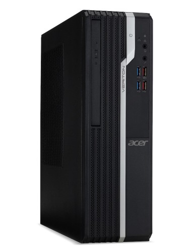 Acer Veriton X VX2665G i3-9100 Desktop Intel® Core™ i3 8 GB DDR4-SDRAM 256 GB SSD Windows 10 Pro PC Nero