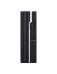 Acer Veriton X VX2665G i5-9400 Desktop Intel® Core™ i5 8 GB DDR4-SDRAM 256 GB SSD Windows 10 Pro PC Nero