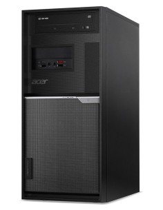 Acer Veriton VK8-660G E-2246G Desktop Intel Xeon E 32 GB DDR4-SDRAM 512 GB SSD Windows 10 Pro PC Nero