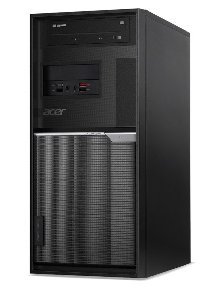 Acer Veriton VK8-660G E-2246G Desktop Intel Xeon E 32 GB DDR4-SDRAM 512 GB SSD Windows 10 Pro PC Nero