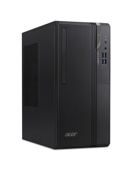 Acer Veriton VES2740G i3-10100 Mini Tower Intel® Core™ i3 4 GB DDR4-SDRAM 256 GB SSD Endless OS PC Nero