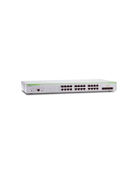 Allied Telesis AT-GS924M switch di rete Gestito L2 Gigabit Ethernet (10 100 1000) 1U Bianco