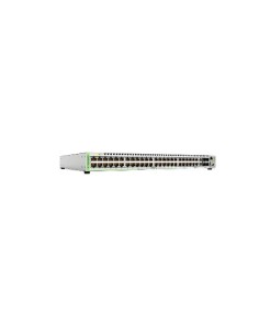 Allied Telesis GS948MPX Gestito L3 Gigabit Ethernet (10 100 1000) Supporto Power over Ethernet (PoE) Verde, Grigio
