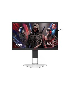 AOC AGON 1 AG251FZ2E Monitor PC 62,2 cm (24.5") 1920 x 1080 Pixel Full HD LCD Nero, Rosso