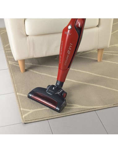 Ariete EVO 2 IN 1 CORDLESS Senza sacchetto 0,8 L 13,8 W Nero, Rosso