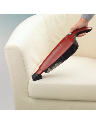 Ariete EVO 2 IN 1 CORDLESS Senza sacchetto 0,8 L 13,8 W Nero, Rosso