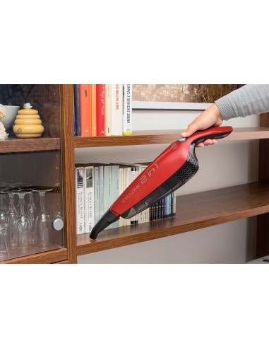 Ariete EVO 2 IN 1 CORDLESS Senza sacchetto 0,8 L 13,8 W Nero, Rosso