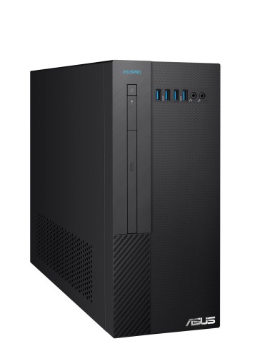 ASUS D340MF-39100F002R i3-9100 Tower Intel® Core™ i3 4 GB DDR4-SDRAM 256 GB SSD Windows 10 PC Nero