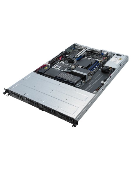 ASUS RS300-E10-PS4 Intel C242 LGA 1151 (Socket H4) Rack (1U) Nero, Metallico
