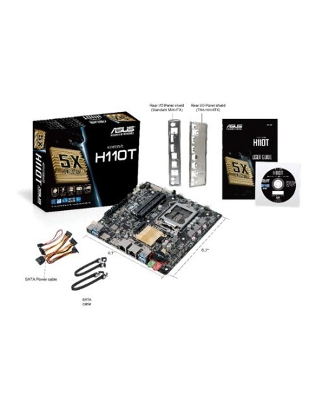 ASUS H110T Intel® H110 LGA 1151 (Socket H4) mini ITX