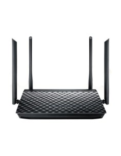 ASUS RT-AC57U router wireless Gigabit Ethernet Dual-band (2.4 GHz 5 GHz) 4G Nero