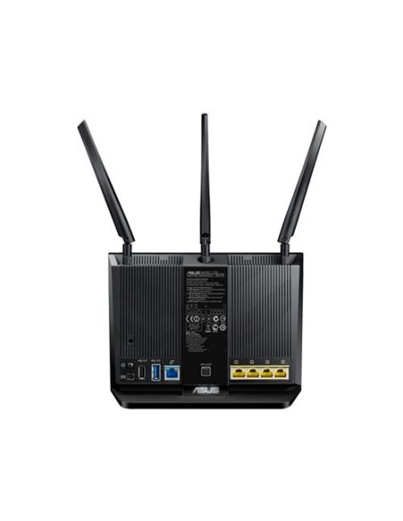 ASUS RT-AC68U router wireless Gigabit Ethernet Dual-band (2.4 GHz 5 GHz) 5G Nero