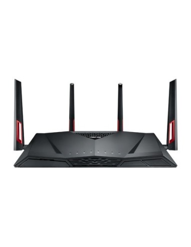 ASUS RT-AC88U router wireless Gigabit Ethernet Dual-band (2.4 GHz 5 GHz) Nero
