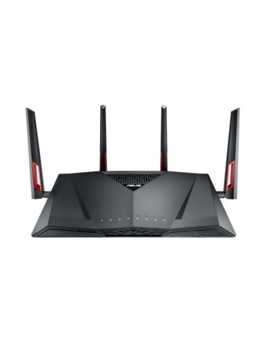 ASUS RT-AC88U router wireless Gigabit Ethernet Dual-band (2.4 GHz 5 GHz) Nero