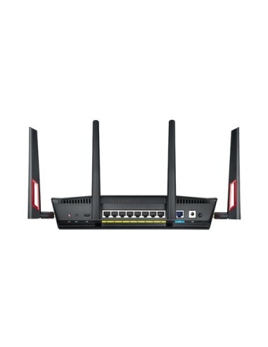 ASUS RT-AC88U router wireless Gigabit Ethernet Dual-band (2.4 GHz 5 GHz) Nero