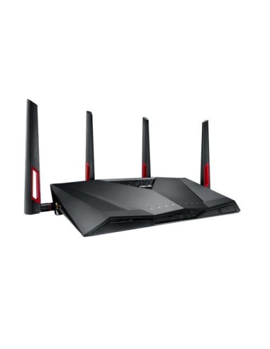 ASUS RT-AC88U router wireless Gigabit Ethernet Dual-band (2.4 GHz 5 GHz) Nero