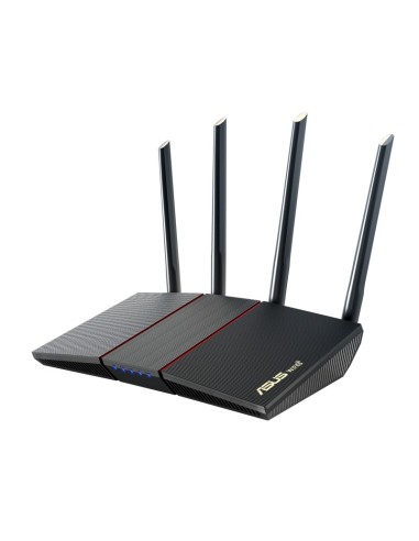 ASUS RT-AX55 router wireless Gigabit Ethernet Dual-band (2.4 GHz 5 GHz) 4G Nero