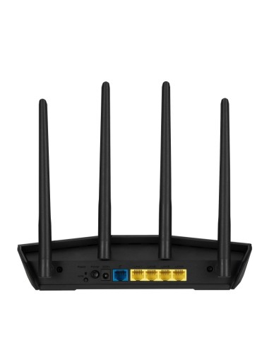 ASUS RT-AX55 router wireless Gigabit Ethernet Dual-band (2.4 GHz 5 GHz) 4G Nero